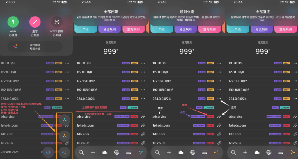 规则分流模式
