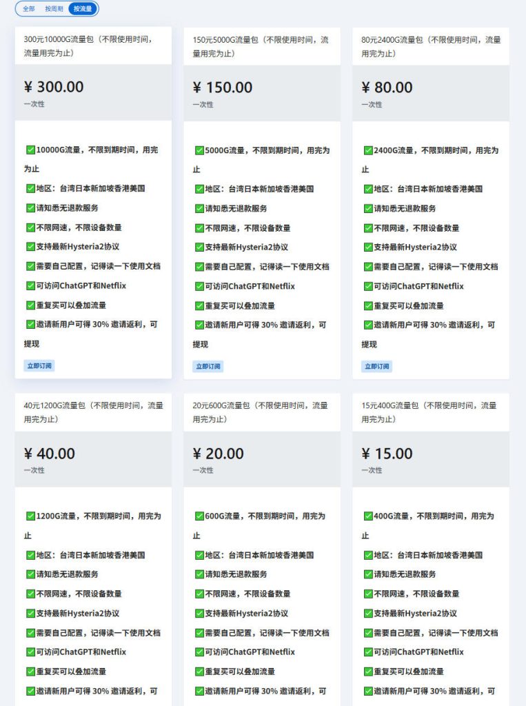 飞鸟云流量付费价格